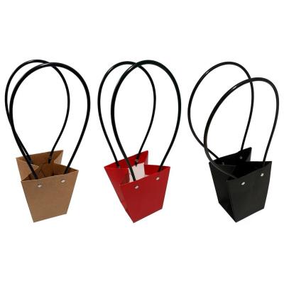 Opakowanie Torebka na kwiatki doniczkowe 12x12,5x8cm MIX