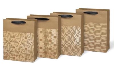 Opakowanie Torebka na prezent L lux kraft 225x335x100