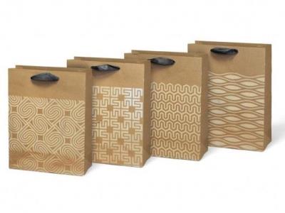 Opakowanie Torebka na prezent M kraft 230x180x90