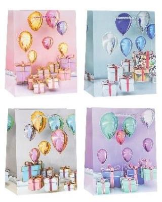 Opakowanie Torebka ozdobna 18x23x8xm mix ROZETTE