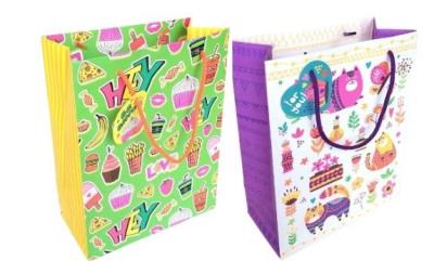 Opakowanie Torebka ozdobna 20x25x10cm mix wzorów FRESH