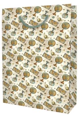 Opakowanie Torebka ozdobna BXS502C41B Globusy mała