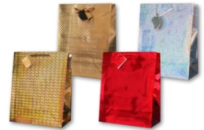 Opakowanie Torebka ozdobna hologram PL-2H mała MIX