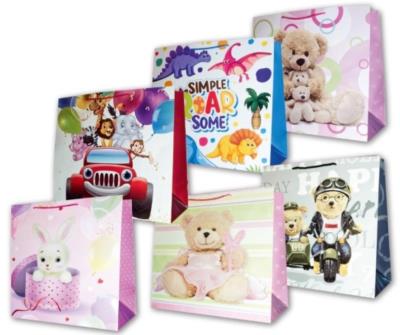 Opakowanie Torebka ozdobna laminowana PL-11 mega dziecięce