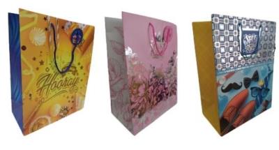 Opakowanie Torebka ozdobna matowa 30x40x17cm mix FRESH