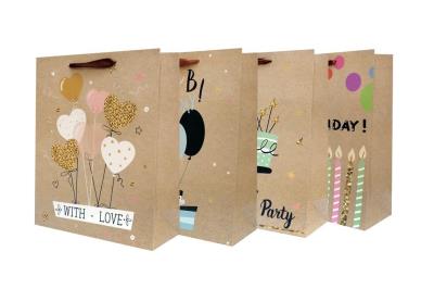 Opakowanie Torebka płaska mała Kraft Fluo