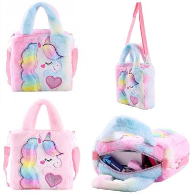 Opakowanie Torebka pluszkowa jednorożec