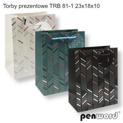 Opakowanie Torebka prezentowa 23x18x10cm MIX