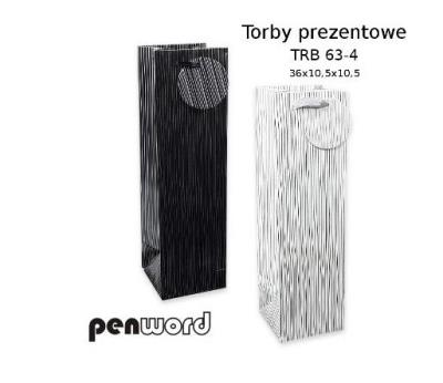 Opakowanie Torebka prezentowa 36x10,5x10,5cm MIX