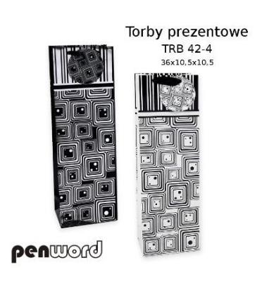 Opakowanie Torebka prezentowa 36x10,5x10,5cm MIX