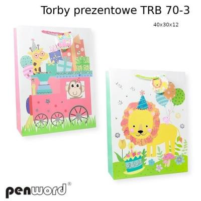 Opakowanie Torebka prezentowa 40x30x12cm MIX