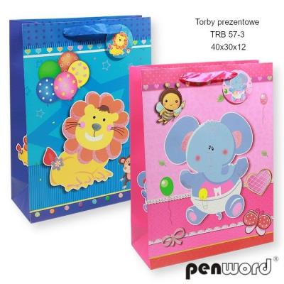 Opakowanie Torebka prezentowa 40x30x12cm MIX