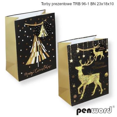 Opakowanie Torebka prezentowa BN 23x18x10cm MIX