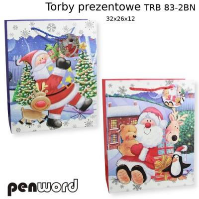 Opakowanie Torebka prezentowa BN 32x26x12cm MIX