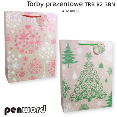 Opakowanie Torebka prezentowa BN 40x30x12cm MIX