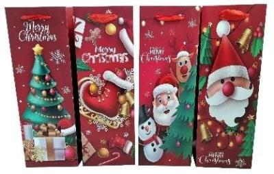 Opakowanie Torebka prezentowa Boże Narodzenie MV 18x23x10cm