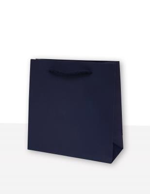 Opakowanie Torebka prezentowa jednobarwna CD granatowa 10 sztuk