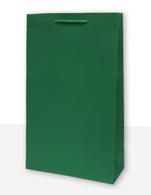 Opakowanie Torebka prezentowa jednobarwna T4 zielona 10 sztuk