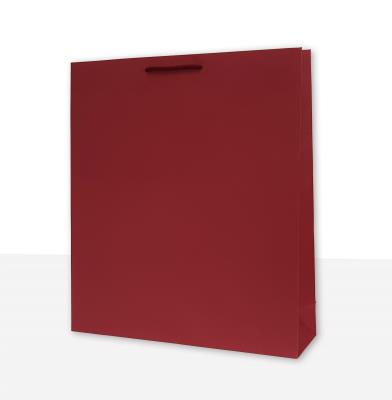 Opakowanie Torebka prezentowa jednobarwna T9 bordo 10 sztuk