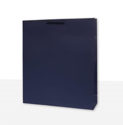 Opakowanie Torebka prezentowa jednobarwna T9 granatowa 10 sztuk