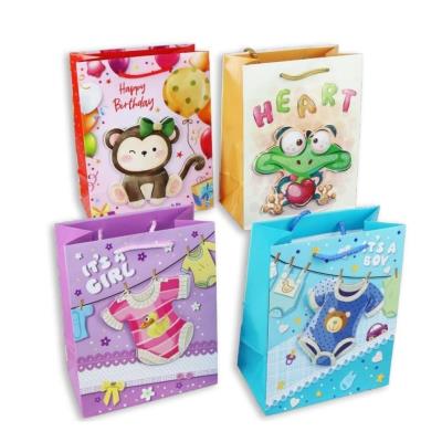 Opakowanie Torebka prezentowa laminowana 17x25x10cm (12szt)