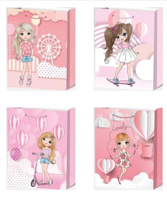 Opakowanie Torebka prezentowa M Dziewczynka