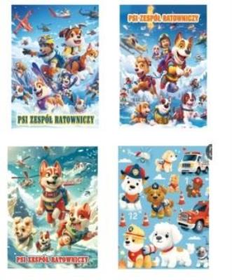 Opakowanie Torebka prezentowa S Pieski