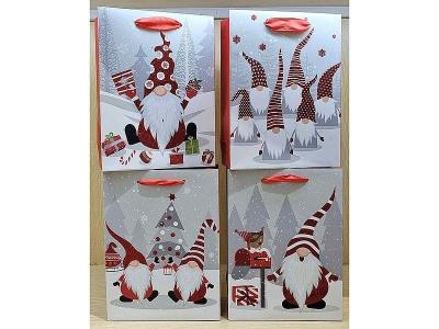 Opakowanie Torebka prezentowa z motywem świątecznym MIX