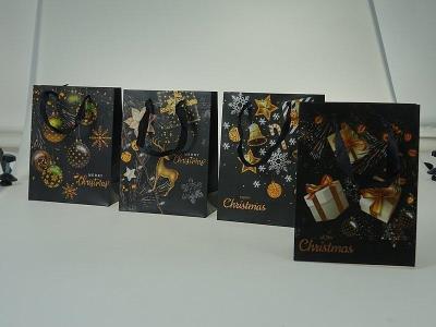 Opakowanie Torebka prezentowa z motywem świątecznym MIX