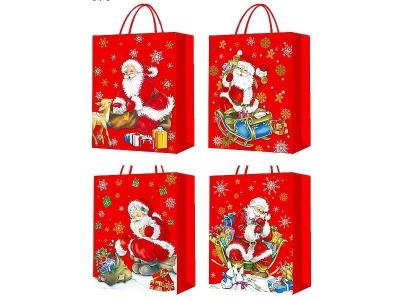 Opakowanie Torebka prezentowa z motywem świątecznym MIX