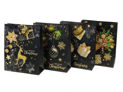Opakowanie Torebka prezentowa z motywem świątecznym MIX