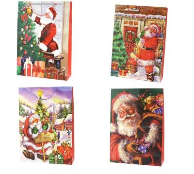 Opakowanie Torebka prezentowa z motywem świątecznym MIX
