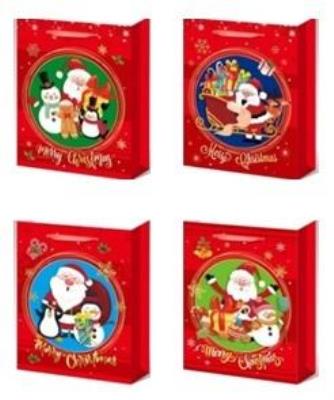Opakowanie Torebka upominkowa L Boże Narodzenie MIX