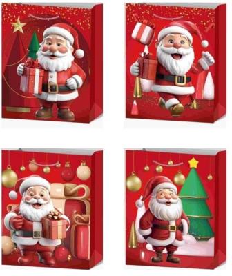 Opakowanie Torebka upominkowa L Boże Narodzenie MIX