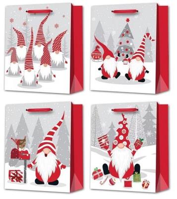 Opakowanie Torebka upominkowa L Boże Narodzenie MIX