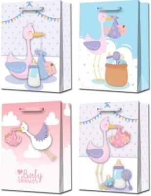 Opakowanie Torebka upominkowa narodziny M MIX