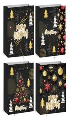 Opakowanie Torebka upominkowa S Boże Narodzenie MIX