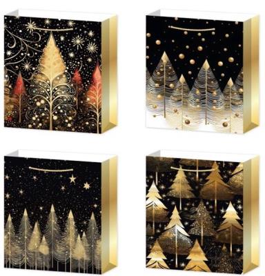 Opakowanie Torebka upominkowa S Boże Narodzenie MIX