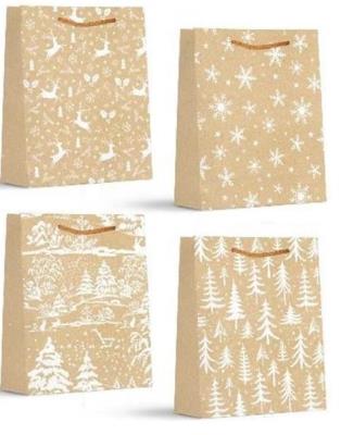 Opakowanie Torebka upominkowa S Boże Narodzenie MIX