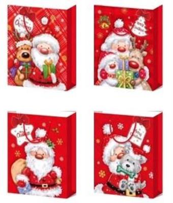 Opakowanie Torebka upominkowa XXL Boże Narodzenie MIX