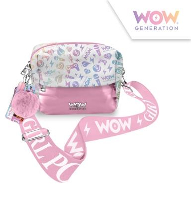 Torebka z regulowanym paskiem WOW. Wydawca: Kids Euroswan. SmakLiter.pl Opakowanie Torebka z regulowanym paskiem WOW