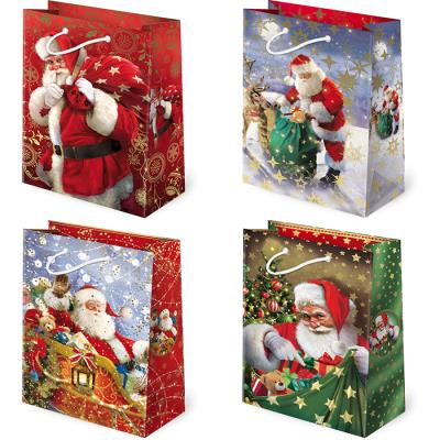 Opakowanie Torebki ozdobne BN T4-S-43 Mikołaj realistyczny 10 sztuk