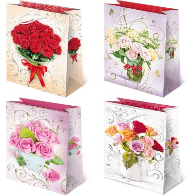 Opakowanie Torebki ozdobne T-10L set 86 Róże Bukiety 10 sztuk