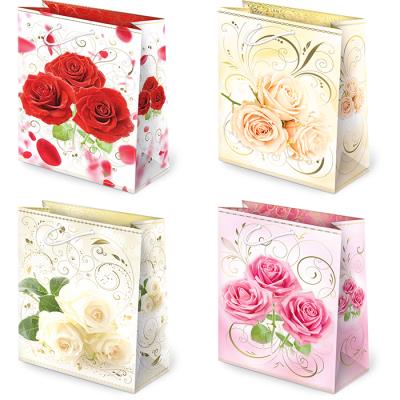 Opakowanie Torebki ozdobne T-2L set 87 Róże tercety 10 sztuk