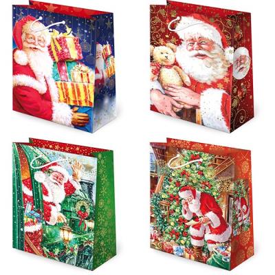 Opakowanie Torebki ozdobne T2-39 Mikołaj Klasyczny 10 sztuk