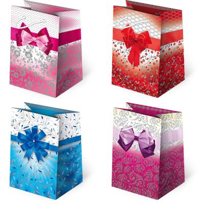 Opakowanie Torebki ozdobne T5-98 Kokardy jasne 10 sztuk