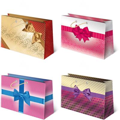 Opakowanie Torebki ozdobne TH set 4 Kokardy 10 sztuk