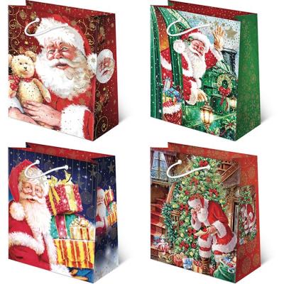 Opakowanie Torebki ozdobne XL-39 Mikołaj Klasyczny 10 sztuk