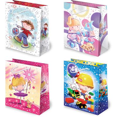 Opakowanie Torebki ozdobne XL set 25 Dzieciaki 10 sztuk