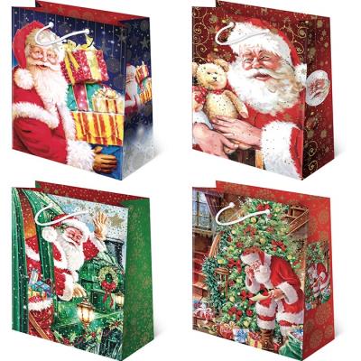 Opakowanie Torebki prezentowe BN T-10L S-39 Mikołaj Klasyczny 10 sztuk